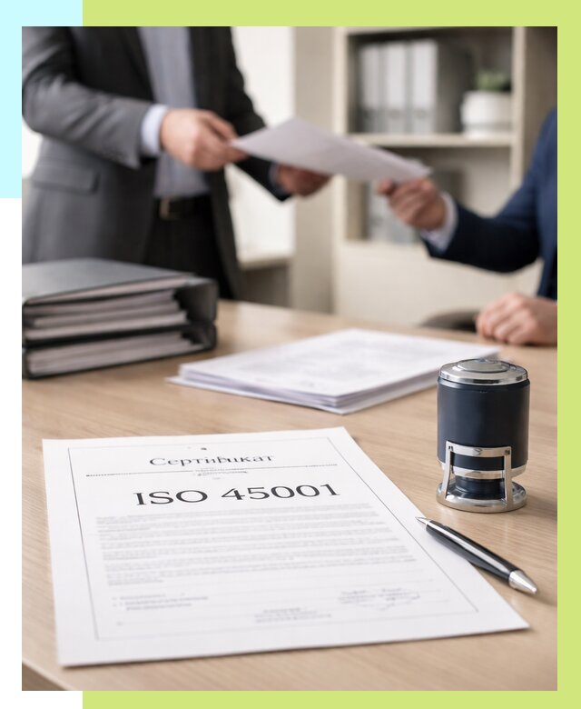 Сертификат ISO 45001 в Ржеве под ключ от 46256 р. | Сертэкс
